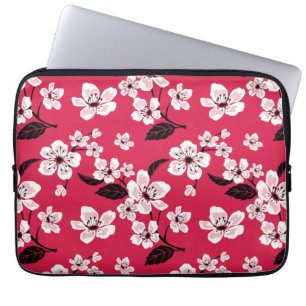 CHERRY BLOSSOM - SAKURA (RED) LAPTOP SLEEVE