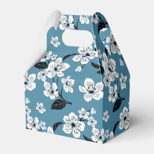 CHERRY BLOSSOM - SAKURA (SMOKY BLUE) FAVOUR BOX