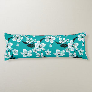 CHERRY BLOSSOM - SAKURA (TEAL) BODY CUSHION