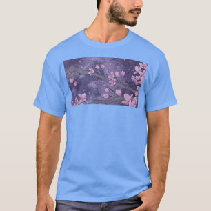 Cherry Blossom Sakura Tree Mt Fuji Japan  T-Shirt