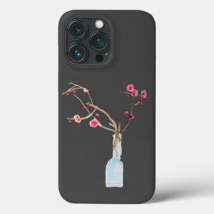 Cherry Blossom sakura watercolor art iPhone 13 Pro Case