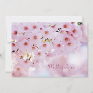 Cherry blossom Sakura Wedding Invitation