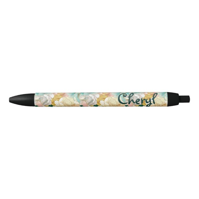 Cherry Blossom School Black Ink Pen (Front)