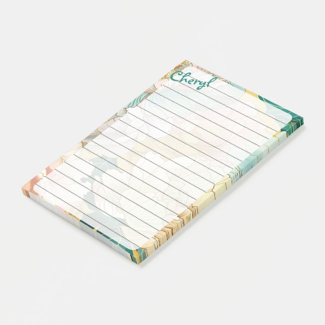 Cherry Blossom School Girl Notes (Angled)