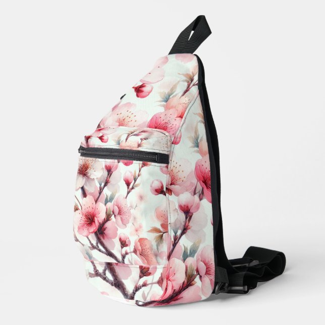 Cherry Blossom Sling Bag (Right Corner)
