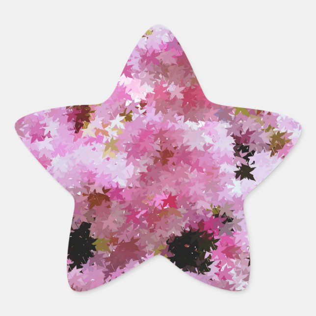 CHERRY BLOSSOM STAR STICKER (Front)