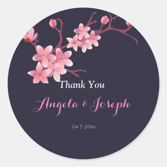 Cherry Blossom sticker (Front)