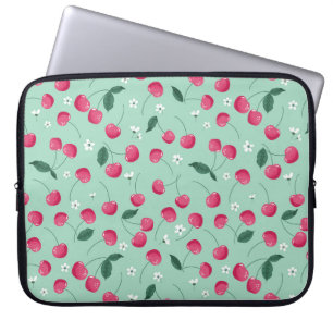 Cherry Blossom: Summer Festive Design Laptop Sleeve