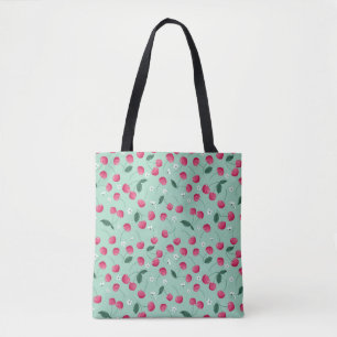 Cherry Blossom: Summer Festive Design Tote Bag
