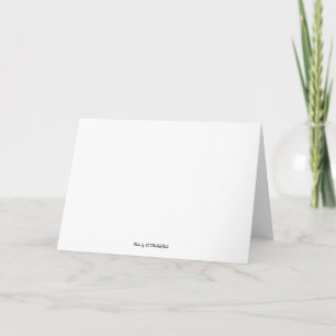 Cherry Blossom Surprise Folded Thank You Card