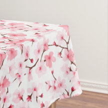 Cherry Blossom Table Cloth Floral Flourish