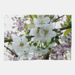 Cherry Blossom Tea Towel