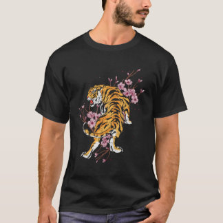 Cherry Blossom Tiger T-Shirt