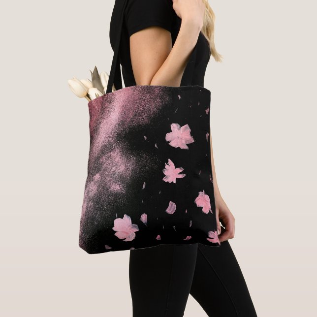 Cherry Blossom  Tote Bag (Close Up)