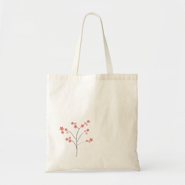 Cherry Blossom Tote Bag (Front)