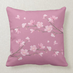 Cherry Blossom - Transparent Background Cushion