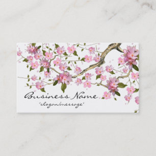 Cherry Blossom Tree Branch 2 Business Card