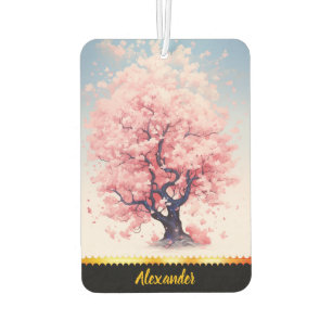 Cherry blossom tree car car air freshener