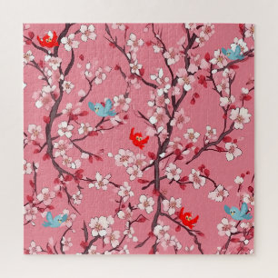 Cherry blossom tree jigsaw puzzle
