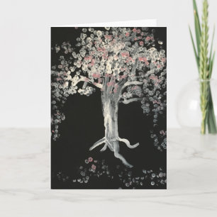 Cherry Blossom Trees in Japan Card