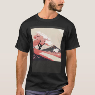 Cherry Blossom trees pink shades of countryside hi T-Shirt
