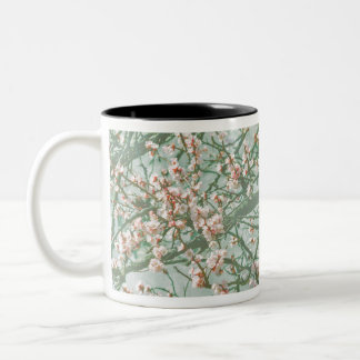 Cherry blossom Two-Tone coffee mug