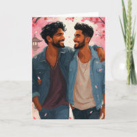 Cherry Blossom Walk Spring Card