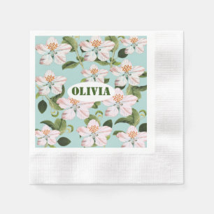 cherry blossom wallpaper napkin