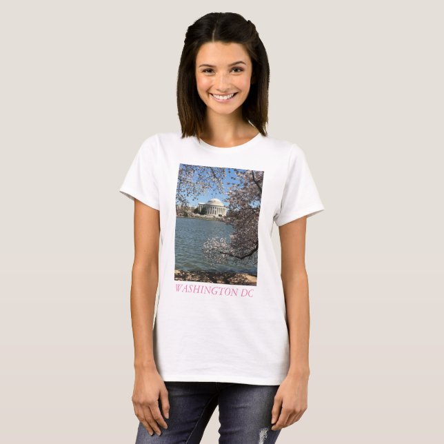 CHERRY BLOSSOM WASHINGTON DC T-Shirt (Front Full)