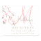 Cherry Blossom Wedding Reception Sign Pink