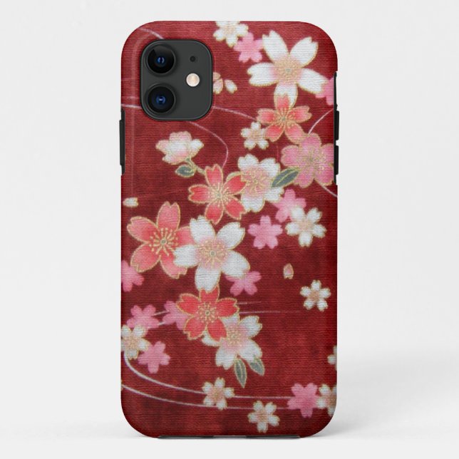 CHERRY BLOSSOM WISP - KIMONO PRINT COLLECTION Case-Mate iPhone CASE (Back)