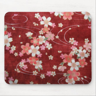 CHERRY BLOSSOM WISP MOUSE PAD