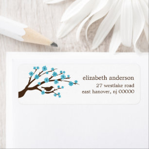 Cherry Blossoms Address Labels