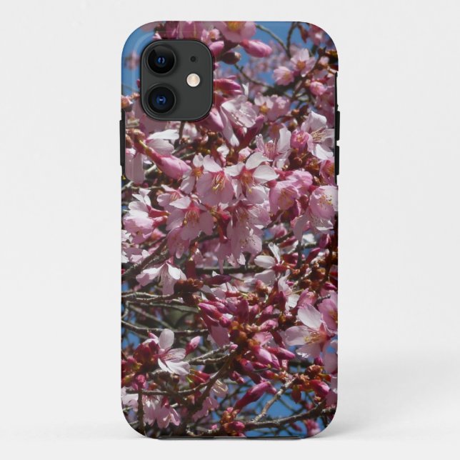 Cherry Blossoms and Blue Sky Spring Floral Case-Mate iPhone Case (Back)