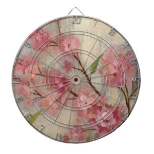 Cherry Blossoms and Branch Dartboard