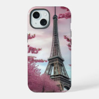 Cherry Blossoms and Eiffel Towel