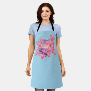 Cherry Blossoms by Mount Fuji  2 Apron
