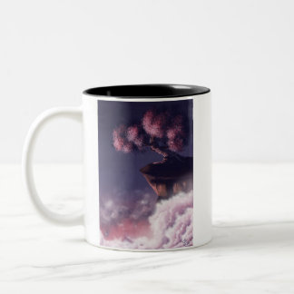 Cherry Blossoms Colour Accent Mug