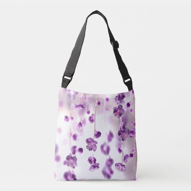 Cherry blossoms crossbody bag (Front)