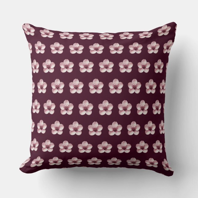 Cherry Blossoms Cushion (Front)