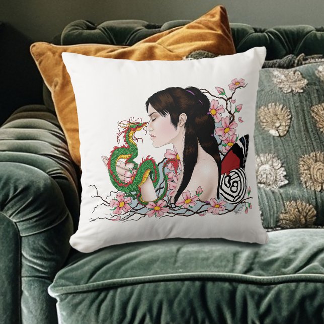 Cherry Blossoms Fairy Dragon Friendship Cushion (Creator Uploaded)