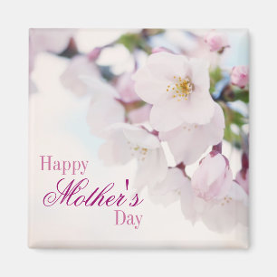 Cherry Blossoms Happy Mother's Day Magnet
