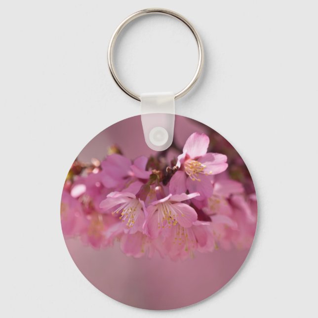 Cherry Blossoms Hot Spring  2012 Apparel  & Gifts Key Ring (Front)