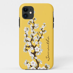 Cherry Blossoms iPhone 5 Case-Mate Case (yellow)
