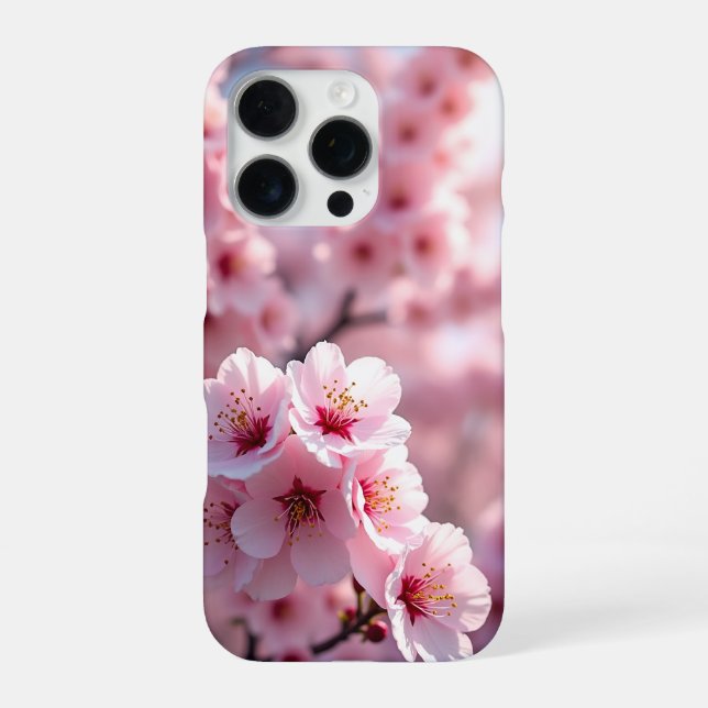 cherry blossoms iPhone case (Back)