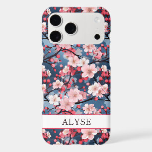 Cherry Blossoms Japanese Sakura Monogrammed