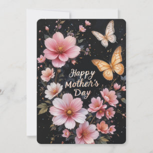 Cherry Blossoms Mother's Day Holiday Card