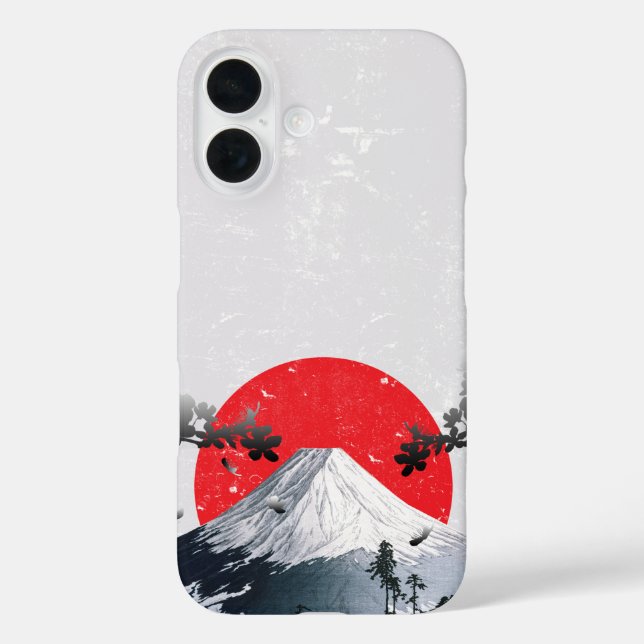 Cherry Blossoms Mount Fuji Japan Case-Mate iPhone Case (Back)