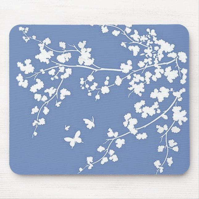 Cherry Blossoms Mouse Pad (Front)