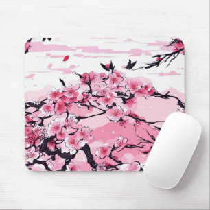 Cherry blossoms  mouse pad
